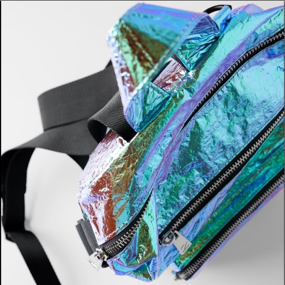 Zara iridescent backpack - Picture 8 of 9